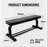 Heavy Duty Flat Bench for Bench Press & Dumbbell Training V1409-SKU-4271