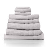 Royal Comfort Eden Egyptian Cotton 600 GSM 8 Piece Towel Pack Sea Holly ABM-231916
