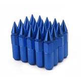 New 20PCS M12X1.5 Cap Spiked Extended Tuner 60mm Aluminum Wheels Rims Lug Nuts Chrome Nuts V1192-AZ-W-3876