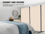 Room Divider, 4 Panels Room Divider, Folding Privacy Screen and Portable Partition Divider for Room V952-BLFWFGQ4MB348QKQ9V0
