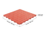 Garage Tiles Interlocking 12x12 in 50 Pack Garage Flooring Tiles Red V952-CKDDHSJ501212FZ13V0
