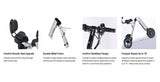 Foldable Electric Tricycle Lightweight Electric Scooter Home Electric Mobility - Silver - Size V1102-143-50902-SLR-36V8A250W