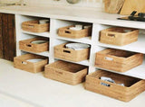 Rattan Storage Basket Desktop Utility Organizer Woven Storage Basket for Coffee Table V1294-YM0714-210910DY05-2