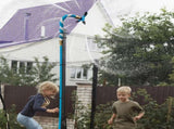 Kahuna Waterpark Rotating Trampoline Water Sprinkler Kit with Adjustable Hose TRA-SPK-JOY-BU
