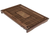Gongfu Tea Tray Water Storage Drainage Home Decoration Ornament Serving Tray for Office Brown V1294-YM0521-3118230040111
