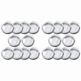 Replacement Lids 20 Pack, Plastic Splash Lids Covers Spill Proof for Skinny Tumbler Lid 20 Oz V1366-AZ2-W-14625