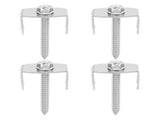 50PCS Fence Post Fasteners Stainless Steel Heavy Duty Reusable Fixing Screw Nails for Garden Wire V1294-YM0901-3111240252111
