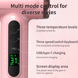 Wireless Ionic Hair Dryer Portable, Rechargeable, Hot & Cold Air, Fast Drying Perfect for Home, V1385-WXCFJ-ZM-002