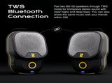 Wearable Bluetooth 5.3 Speaker, 30H Battery, IPX7 Waterproof Clip-On Design, TWS Pairing, Built-In V1107-791-82853