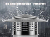 8 Inch Round Chimney Cap, 8 Inch Chimney Cap with Screen, Stove Pipe Topper, 304 Stainless V1188-WSZ-A-996