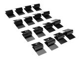 16PCS Hurricane Windows Fit 1/2 Inch Thick Plywood Stainless Steel Reusable Hurricane Board Up V1294-YM0901-3114240061111