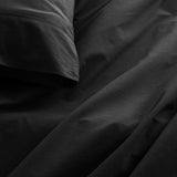 Royal Comfort Vintage Washed 100 % Cotton Sheet Set Single - Charcoal ABM-10002569