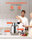 Moonshine Still 5 Gal Water Alcohol Distiller Brewing Kit Stainless Steel V952-DLNTZLQYS5JLJKUQUV3
