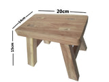 Solid Wood Bench Shoe Stool Wooden Stool Wooden Stool Wooden Helper Stool Table Feet Rest Desk V1192-AZ-W-11121