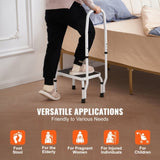Step Stool 1-Step 150KG Capacity, 3 Adjustable Height with Handle Steel Step Ladder, Portable V952-JYTDGYBDFSFGRM69CV0