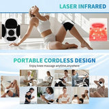 Electric Knee Massager Smart Infrared Heating Therapy Machine Relief Elbow Pain V201-W12651298