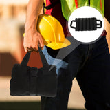 Heavy Duty Canvas Tool Roll Bag with Zipper Pouch for Car Motorcycle Storage V1192-AZ-W-25329
