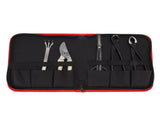 5Pcs Bonsai Tool Set Kit Carbon Steel Bonsai Scissors Rake Branch Cutter Pruning Shears Pliers V1294-YM0512-3111220300311