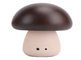Small Wood Mushroom Lamp Night Light Cordless Bedside Touch Lamp USB Rechargeable 450mAh Battery Eye V1294-YM0901-3119240147011