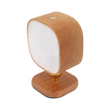 Wooden Magnetic Wall Lamp Portable Bedside Square Night Light Dimmable Wall Mounted Night Light Ash V1294-YM0901-3119230158612