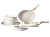 17 Piece Pots and Pans Set Nonstick, Detachable Handle Cookware, Space Saving Induction cookware V952-LGTZLGKCSB6GGB3OFV0