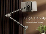 Lazy Mobile Phone Holder Universal Mobile Phone Holder on Bed Three-Section Mechanical Arm Spiral V1369-AZ3-W-11285