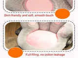 Cat Paw Cushion Chair Cushion Plush Cushion Home Decor Gift For Her Versatile - Pink - Size V1107-DSZ-CHAIR-N001-PNK2