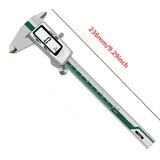 Stainless Steel Digital Caliper 150mm 6 Inch LCD Three Mode Metric Imperial Fractional One Touch V1232-SXKC001