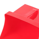 Red Dustpan with Ergonomic Handle for Easy, Efficient Home, Kitchen & Household Cleaning Tasks, V1192-AZ-W-25292