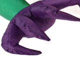 Inflatable Cute Pumpkin Ghost Blow Up Yard Outdoor Decoration Indoor Party Garden Lawn Decor Purple V1294-YM0901-3115240070912