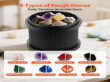 Rock Tumbler 2 lbs Rock Polishing 4 Speed Settings 9-Day Polishing Timer Stone Polishing V952-YSDMJHS4DDSST0A1P001V3