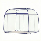 Pop Up Mosquito Net for Patio Bed Tent King Size Portable Mosquito Netting with Bottom Mesh Tent for V1369-AZ3-W-06415