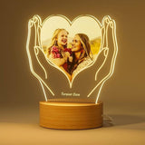 Personalized Couples Gifts,Acrylic Plaque Personalised Night Light Birthday Gifts For Custom V1369-AZ3-W-22156
