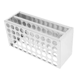 Stainless Steel Tube Rack for Laboratory Storage with Compact Design and Secure Placement V1369-AZ3-W-18351