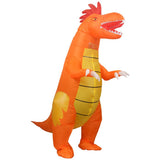 Dilophosaurus Cartoon Costumes Air Model Inflatable Costume Funny Dress Up Props Halloween Party V1263-JX-7867