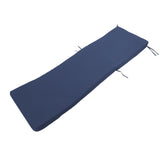 Lounge Chair Cushion with Ties Removable Rain Proof Fade Proof Sun Lounger Replacement Cushion for V1294-YM0901-3116250002513