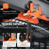 VEVOR Electric Hoist Manual Trolley, 0.5 Ton Load Capacity for PA200 PA250 PA300 PA400 PA500, Push V952-DDHLSDXC05T2B96BSV0