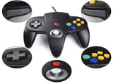 2 Pack USB Wired N64 Controller, suily Classic N64 PC Gamepad Joystick Controller for PC MAC Pi 3 V1192-AZ-W-10135