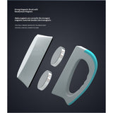 Magnetic Scrubber for Aquarium Fish Tank, Scratch-Free Glass Scraper, Keep Hands Dry, Non-Slip, V1192-AZ-W-6467