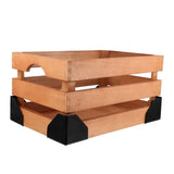 Wooden Storage Basket Sundries Organizer in Orange, and Stylish 1 Piece for Home and Office Use V1369-AZ3-W-18055