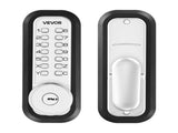 Mechanical Keyless Entry Door Lock, 2.0 Code Upgrade, 4-7 Digits Code, Single-Sided Push Button V952-JXMMSYSQXQRSNIU67001V0