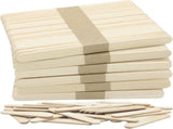 240 Pcs Natural Wood Craft Sticks, Popsicle Sticks, Lolly Sticks for Crafts 4.5 Inch, Ideal for V1259-DP01-A-3216