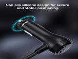 CHOETECH TC0021 3 Sockets 2C1A Cigarette Lighter Splitter Black V28-ELECHOTC0021