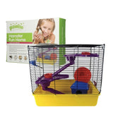 Hamster Fun Home Large Mouse Cage 40.5x30x37cm Pet Mice Rat Play House Enclosure V238-SUPDZ-39649153581136