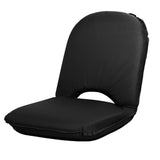 Artiss Floor Lounge Sofa Camping Chair Black FLOOR-CAMP-0156R-BK