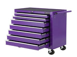 Giantz 7-Drawer Tool Chest Trolley Cabinet Toolbox Heavy Duty Garage Storage Organiser Purple TB-7DR-RL-PUR