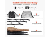 Gravel Grid, 2 Inch Depth, 32.81 x 9.84 FT / 10000 x 3000 mm, 1880 LBS Per Sq ft Grass Ground V952-JDWG2INCH328XV8M0001V0