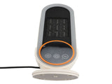Space Heater 1200W Ceramic PTC Fast Heating Adjustable Portable Desktop Electric Heater with Timer V1294-YM0901-3113240295512