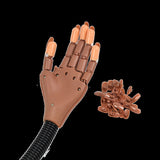 Practice Hand Model for Nail Art Training and Display Manicure with false nails V63-833231