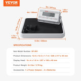 Portable Medical Scale, Professional Digital Physician Scale for Weighing - with Anti-Slip Mat, 2 V952-BXSYSCBSG400MRDEEV3